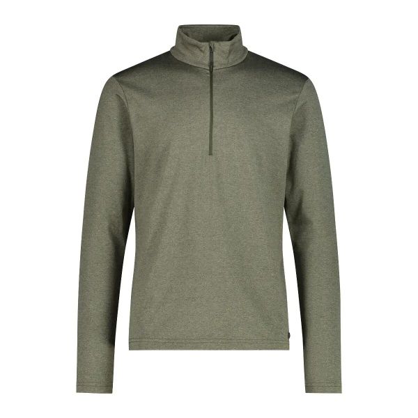 Sweter z golfem CMP. Zielone swetry męskie CMP, l, bez wzorów, z materiału, eleganckie, bez kołnierzyka, bez ramiączek. Za 253.00 zł.