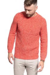 SWETER MĘSKI MUSTANG EMIL C MOULINE 1009132 7179. Swetry męskie Mustang, m, bez wzorów, bez kołnierzyka, bez ramiączek. W wyprzedaży za 69.99 zł.