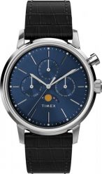 Zegarek Timex Zegarek męski Timex TW2W51200 czarny. Czarne zegarki męskie Timex, bez wzorów. Za 789.00 zł.