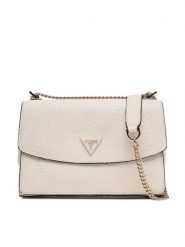 Guess Torebka Cresidia II HWPD98 88210 Écru. Torebki do ręki damskie Guess, z aplikacjami, ze skóry, bez dodatków. Za 419.99 zł.