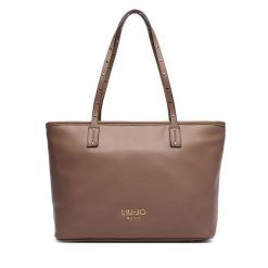 Torebka Liu Jo. Brązowe shopperki damskie Liu Jo, bez wzorów, bez dodatków. Za 499.99 zł.
