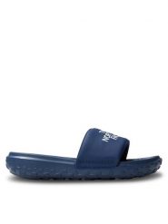 The North Face Klapki M Never Stop Cush Slide NF0A8A909F41 Granatowy. Niebieskie klapki męskie The North Face, bez wzorów, z tworzywa sztucznego, bez zapięcia. Za 129.99 zł.