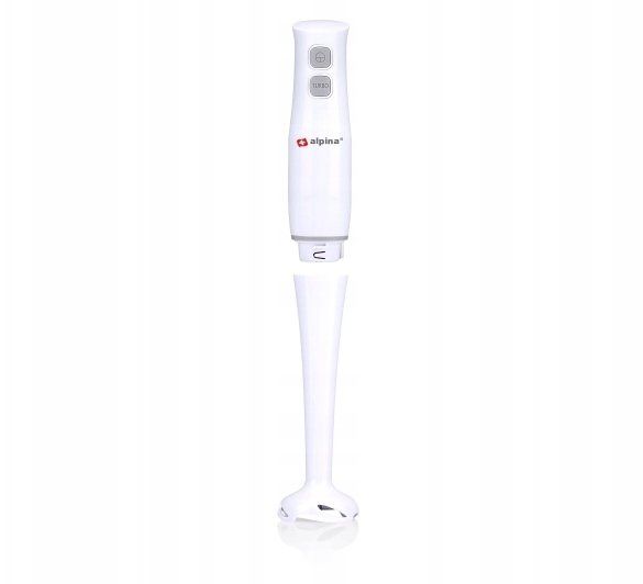 Blender Alpina Blender ręczny 400w biały (ALP-WH-23091). Białe blendery Alpina. Za 64.94 zł.