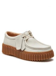 Clarks Półbuty Torhill Bee 26172085 Écru. Półbuty damskie Clarks, bez wzorów, ze skóry, bez obcasa, na płaskiej podeszwie, bez zapięcia. Za 329.99 zł.