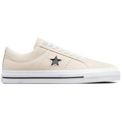 Buty sportowe męskie Converse One Star Pro. Brązowe buty sportowe męskie Converse, bez wzorów, z zamszu, bez zapięcia, na fitness i siłownię. Za 590.00 zł.