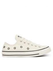 Converse Trampki Chuck Taylor All Star Beads A17784C Écru. Trampki i tenisówki damskie Converse, bez wzorów, z materiału, bez zapięcia. Za 379.99 zł.