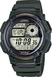 Zegarek Casio Zegarek Męski CASIO AE-1000W-3AVDF. Zegarki męskie Casio, bez wzorów. Za 134.69 zł.