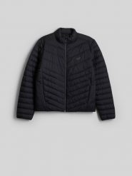 4F Kurtka z wypełnieniem syntetycznym męska - czarna 3XL. Czarne kurtki męskie 4F, l, bez wzorów, z materiału, biznesowe, bez kaptura. Za 249.99 zł.