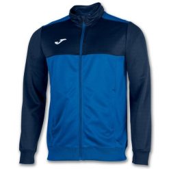 Bluza do piłki nożnej męska Joma Winner. Niebieskie bluzy sportowe męskie Joma, m, bez wzorów, z dresówki, bez kaptura. Za 262.00 zł.