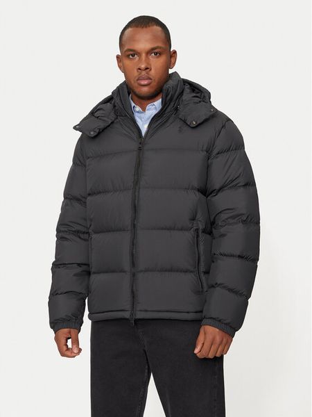 Polo Ralph Lauren Kurtka puchowa 710955875002 Czarny Regular Fit. Czarne kurtki męskie Polo Ralph Lauren, m, bez wzorów, z puchu, bez kaptura. Za 1,569.99 zł.