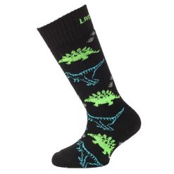 Skarpety narciarskie juniorskie Lasting SJD 965 jony srebra Merino. Czarne skarpety męskie LASTING, bez wzorów, z wełny. W wyprzedaży za 74.90 zł.
