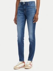 Tommy Jeans Jeansy Sophie DW0DW23101 Granatowy Skinny Fit. Niebieskie jeansy damskie Tommy Jeans, bez wzorów, z bawełny. Za 449.99 zł.