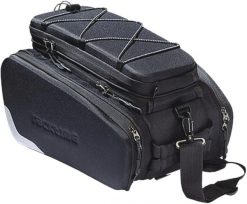 Torba na bagażnik Racktime Odin 2.0 Snapit 2.0. Czarne torby na ramię męskie RACKTIME, z nylonu, na ramię. Za 429.55 zł.