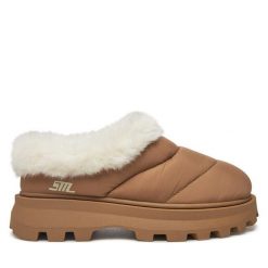 Śniegowce Steve Madden. Brązowe śniegowce damskie Steve Madden, bez zapięcia. Za 509.99 zł.