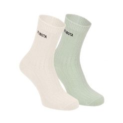 Kubota Skarpety Damskie Bawełniane Casual. Białe skarpetki damskie Kubota, bez wzorów, z bawełny. Za 59.99 zł.