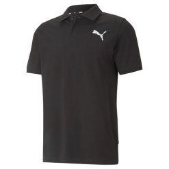 Koszulka Polo Sportowa Męska Puma Ess Pique. Białe koszulki sportowe męskie Puma, m, bez wzorów, bez ramiączek, na golfa. Za 119.99 zł.