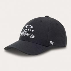Czapka z daszkiem unisex Oakley 47 MVP czarna FOS902101-021. Czarne czapki damskie Oakley, bez wzorów, z materiału, klasyczne. Za 161.01 zł.