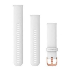 Bransoleta z szybkim zapięciem Garmin 20 mm. Białe zegarki damskie Garmin. Za 198.50 zł.