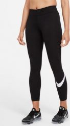 Nike Legginsy Sportswear Essential SWOOSH CZ8530 010 czarne r. XS. Czarne legginsy damskie Nike, bez wzorów. Za 119.00 zł.