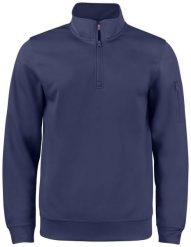 Clique Basic Active Half Zip bluza z poliestru – dark navy. Niebieskie bluzy damskie CLIQUE, m, bez wzorów, bez ramiączek, bez kaptura. Za 172.64 zł.