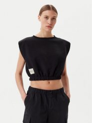 Alpha Industries Top Studio Edition 156031 Czarny Regular Fit. Czarne topy damskie Alpha Industries, xs, bez wzorów, z bawełny, bez kołnierzyka, bez ramiączek. Za 149.99 zł.