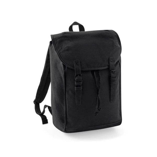 Plecak vintage Quadra. Czarne plecaki damskie QUADRA, bez wzorów, eleganckie. Za 179.50 zł.