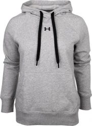 Under Armour Bluza damska Under Armour Rival Fleece Hb Hoodie szara 1356317 035 2XL. Szare bluzy damskie Under Armour, xl, bez wzorów, bez ramiączek, bez kaptura. Za 211.35 zł.