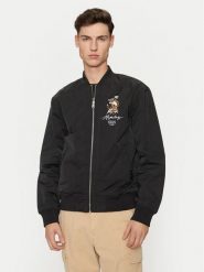 REPLAY Kurtka przejściowa M8430 .000.84880 Czarny Regular Fit. Czarne kurtki męskie Replay, m, bez wzorów, z syntetyku, bez kaptura. Za 629.99 zł.