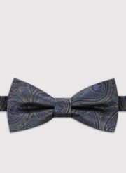 PAKO LORENTE - Żakardowa mucha męska. Niebieskie krawaty i muchy Pako Lorente, bez wzorów, z poliesteru, eleganckie. Za 99.99 zł.