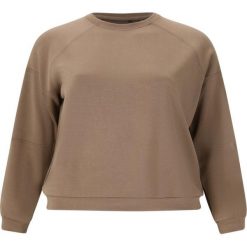 Damska bluza z okrągłym dekoltem Q Sportswear Alaia. Brązowe bluzy damskie ENDURANCE Q, bez wzorów, bez ramiączek, bez kaptura. Za 359.00 zł.