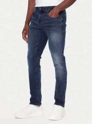 Tommy Jeans Jeansy DM0DM22154 Niebieski Regular Fit. Niebieskie jeansy męskie Tommy Jeans, z bawełny. Za 469.99 zł.