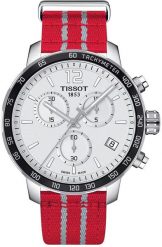 Zegarek Tissot Zegarek Męski Tissot T095.417.17.037.12 Srebrzysty ( 42 mm). Zegarki męskie TISSOT, bez wzorów. Za 1,304.08 zł.