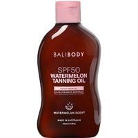 Bali Body - Watermelon Tanning Oil Spf 50 - Olejek Do Opalania Z Filtrem Spf 50 - Tanning Oil Watermelon Spf 50 - Dla Kobiet. Brązowe body Bali Body, bez wzorów, ze skóry. Za 139.00 zł.