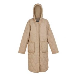 Kurtka Ocieplana Damska Jaycee II. Brązowe kurtki sportowe damskie Regatta, xl, bez wzorów, z puchu, bez ramiączek, bez kaptura, trekkingowe. Za 139.99 zł.