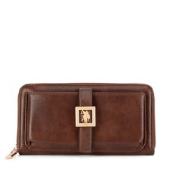 Portfel U.S. Polo Assn. Brązowe portfele damskie U.S. Polo Assn. Za 199.99 zł.