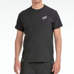 Bullpadel Licio T-shirt. Czarne t-shirty damskie bullpadel, bez wzorów, sportowe, bez kołnierzyka, bez ramiączek. Za 254.30 zł.