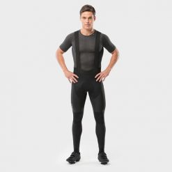Męskie długie spodnie rowerowe Kolarstwo Siroko BX Bolzano. Czarne spodnie sportowe męskie SIROKO, l, bez wzorów, z nylonu, rowerowe. Za 763.00 zł.