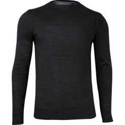 Sweter Ciemny Szary Grafitowy Okrągły Dekolt Jednokolorowy Męski -BRAVE SOUL. Szare swetry męskie Brave Soul, l, bez wzorów, biznesowe, bez kołnierzyka, bez ramiączek. Za 59.00 zł.