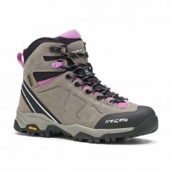 Damskie buty trekkingowe Trezeta Drift WP. Brązowe obuwie trekkingowe damskie Trezeta, z tkaniny, bez zapięcia. Za 519.90 zł.
