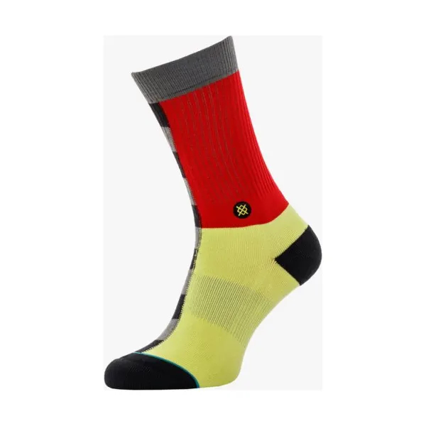 Stance Skarpety Split Check Blk , czarny, rozmiar L. Czarne skarpety męskie Stance, bez wzorów, z bawełny. Za 59.99 zł.