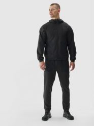 4F Spodnie treningowe szybkoschnące męskie - szare XXL. Szare spodnie sportowe męskie 4F, m, bez wzorów, z dzianiny, na fitness i siłownię. W wyprzedaży za 99.99 zł.