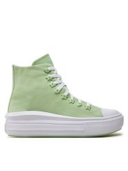 Converse Trampki Chuck Taylor All Star Motion Platform Stars A08100C Zielony. Zielone trampki i tenisówki damskie Converse, bez wzorów, z materiału, bez zapięcia. Za 309.99 zł.