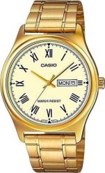 Zegarek Casio ZEGAREK MĘSKI CASIO MTP-V006G-9B + BOX. Zegarki męskie Casio, bez wzorów. Za 171.87 zł.