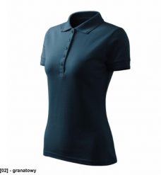 Pique Polo Free - ADLER - Pique Polo Free - Koszulka polo damska, 200 g/m2, 65 % bawełna, 35 % poliester - granatowy 2XL. Niebieskie bluzki damskie MALFINI, m, bez wzorów, z bawełny, bez kołnierzyka, bez ramiączek. Za 53.42 zł.