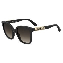 Okulary przeciwsłoneczne MOSCHINO MOS178/S 807 HA dla kobiet, rozmiar 52 mm. Brązowe okulary przeciwsłoneczne damskie MOSCHINO. W wyprzedaży za 651.05 zł.