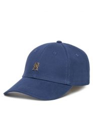 Tommy Hilfiger Czapka z daszkiem Elevated Chic AW0AW17631 Granatowy. Niebieskie czapki damskie Tommy Hilfiger, bez wzorów, z bawełny. Za 149.99 zł.