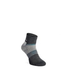 Skarpety merino Inov-8 Merino Mid Sock. Szare skarpetki damskie Inov-8, bez wzorów. Za 62.99 zł.