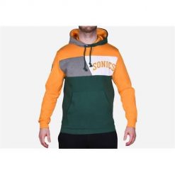 Bluza sportowa męska Mitchell & Ness Seattle Supersonics. Brązowe bluzy sportowe męskie Mitchell & Ness, m, bez wzorów, z kapturem. Za 525.00 zł.
