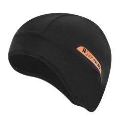 Czapka letnia z jedwabiu sportowa czarna. Czarne czapki damskie WEST BIKING, na lato, bez wzorów, z jedwabiu, casualowe. Za 55.60 zł.