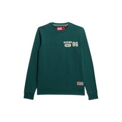 Bluza z nadrukiem Superdry Athletic. Zielone bluzy męskie Superdry, m, bez wzorów, bez ramiączek, bez kaptura. Za 349.20 zł.
